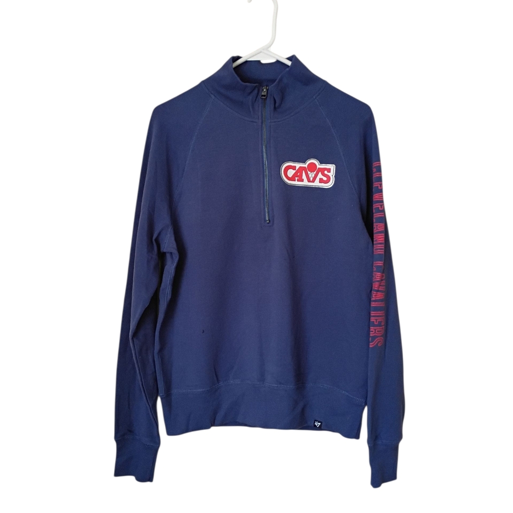 Cavs half zip up Basketball Sweatshirt